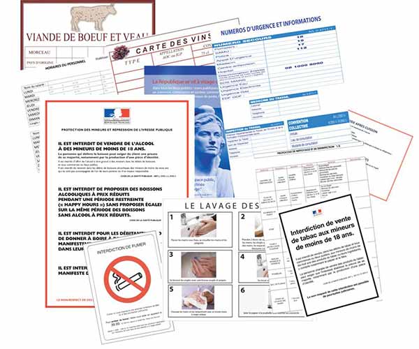 Document obligatoire Nice 06 Débit de boisson