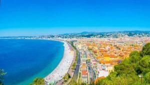 L'image de la ville de Nice (Alpes-Maritimes) où se trouve le centre de formation professionnel RH Reflex