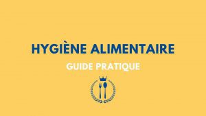 L'illustration du guide de l'hygiène alimentaire pour les restaurants et les hôtels
