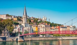L'image de la ville de Lyon (Rhône) où se trouve le centre de formation professionnel RH Reflex