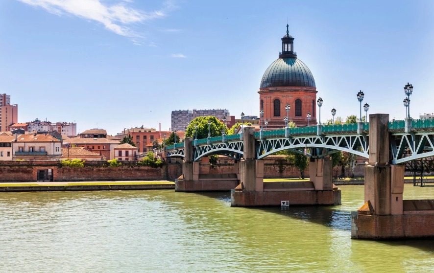 L'image de la ville de Toulouse (Haute-Garonne) où se trouve le centre de formation professionnel RH Reflex