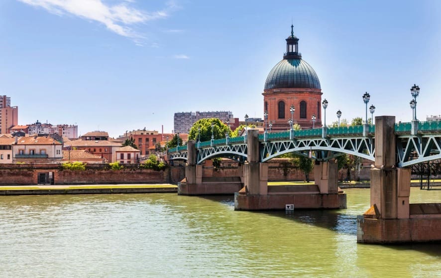 L'image de la ville de Toulouse (Haute-Garonne) où se trouve le centre de formation professionnel RH Reflex
